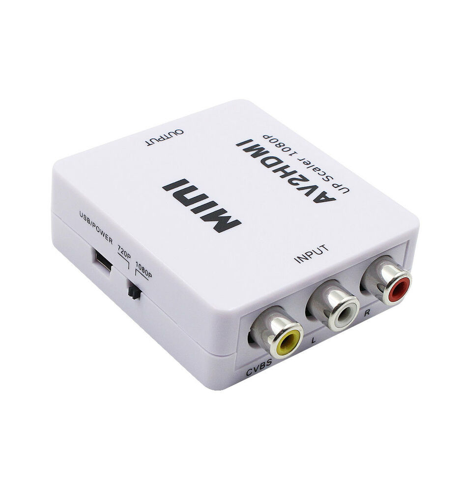 Конвертер RCA AV на VGA