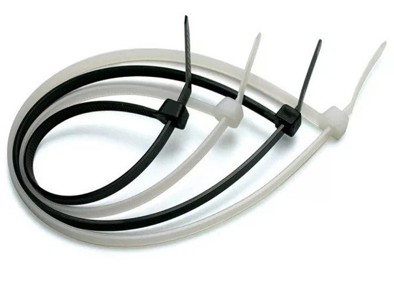 Стяжка кабельная 150х3мм белая
