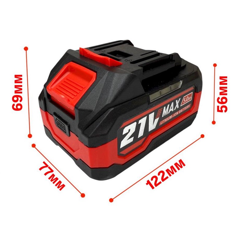 Корпус с платой BMS 18V Li-Ion RED MAX 18650х10