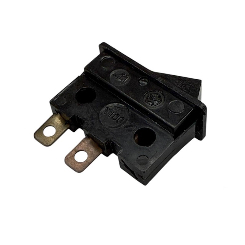 Переключатель клавишный, контакты 2T, 6.3А, ON-OFF, ВК33Н19