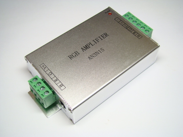RGB усилитель HL-15A  12-24V, 180-360W