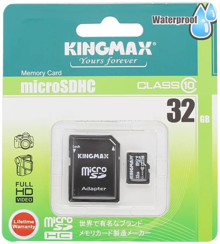 Карта памяти Micro SDHC  32GB Kingmax 10class