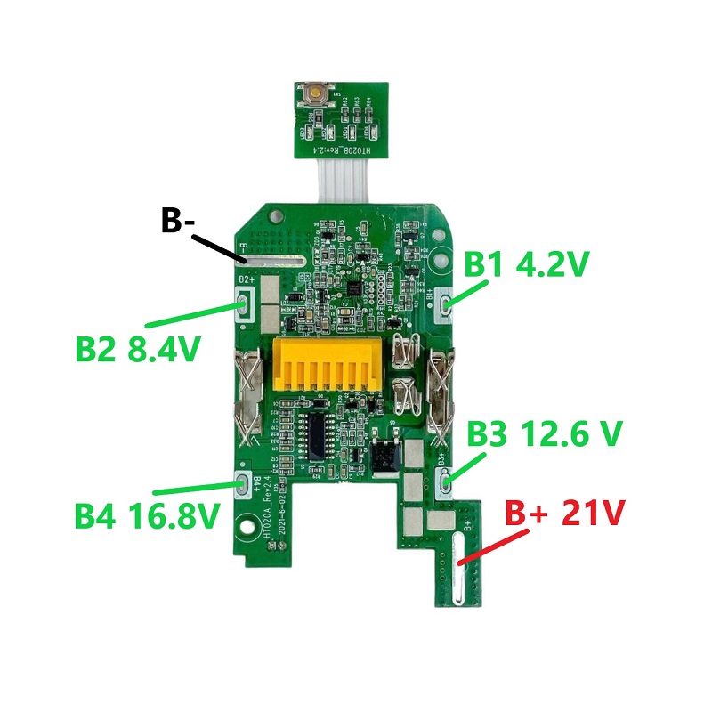 Контроллер заряда для аккумулятора Makita BL18 BIG