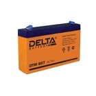 6V, 7Ah    DELTA DTM607      150*90*30мм  свинцово-кислотный  аккумулятор