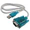 Переходник USB - COM (RS232) синий