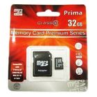 Карта памяти Micro SDHC  32GB Prima 10class