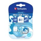 Флешка USB 8GB Verbatim Mini Elements Water