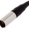 Mini XLR -4M  папа на провод