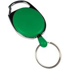 Брелок-Retractor 02 зеленый с кольцом
