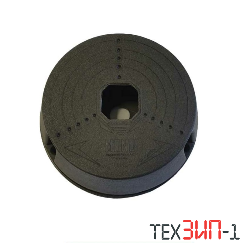 Коробка монтажная пластиковая JB311 120х50 круглая Black