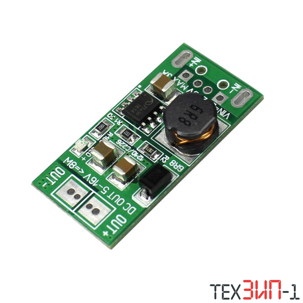 DC/DC преобразователь Step Up USB 5v to 12v 8W