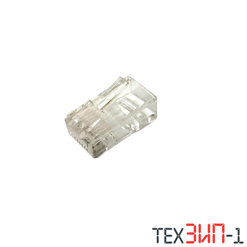 RJ-45 8p8c для компьютерных сетей сквозной Разъем