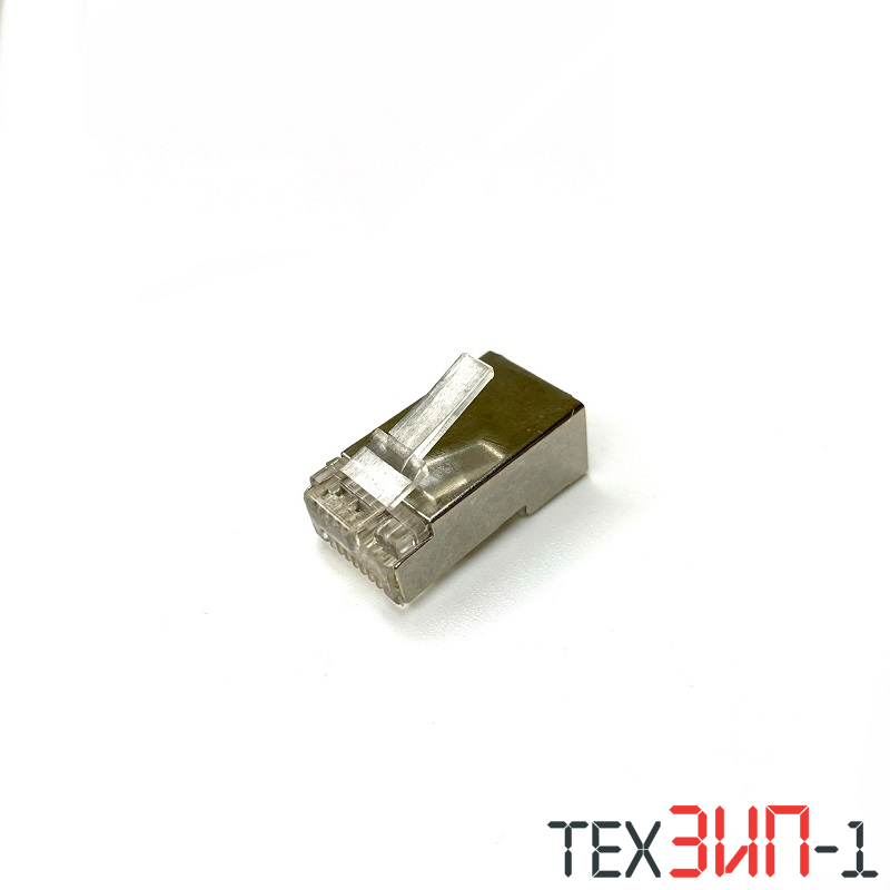 RJ-45 (TP-8P8C) STP экранированный сквозной Разъем | Разъемы общего применения - радиодетали почтой