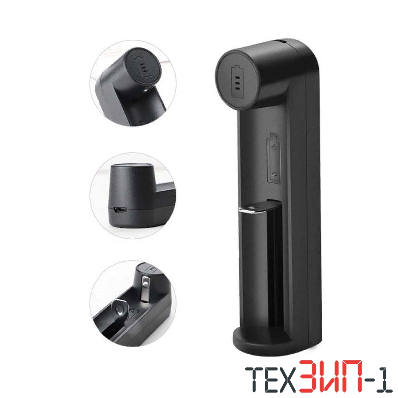 Зарядное устройство для 1х18650 0.5A micro-usb