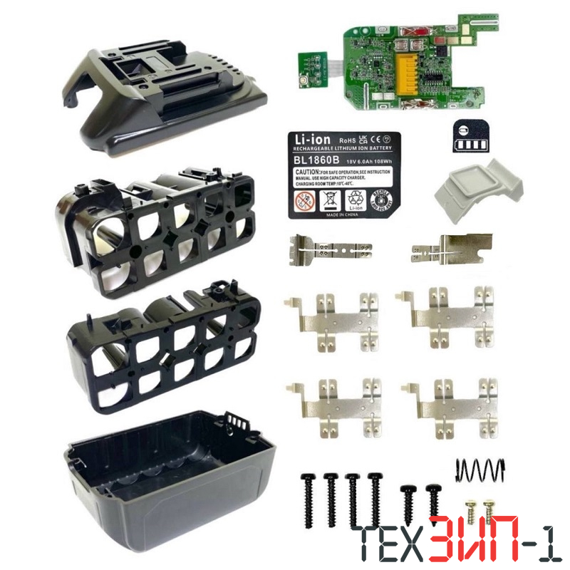 Корпус АКБ MAKITA 18v 18650х10
