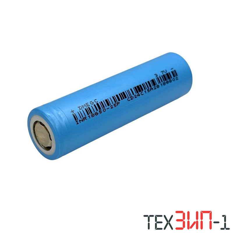INR18650 25P (3.7V,2500mAh) DMEGC Аккумулятор