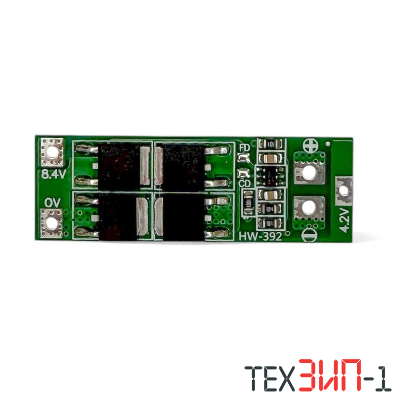 Контроллер заряда литиевых аккумуляторов 2S 20A BMS PCM