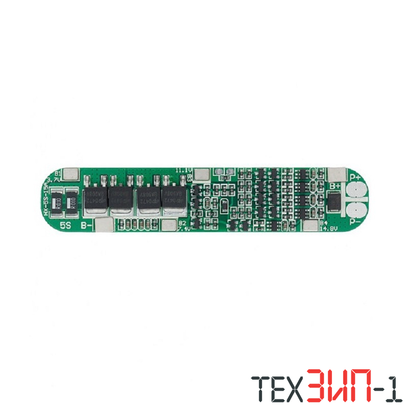 Контроллер заряда литиевых аккумуляторов 5S 15A BMS PCM