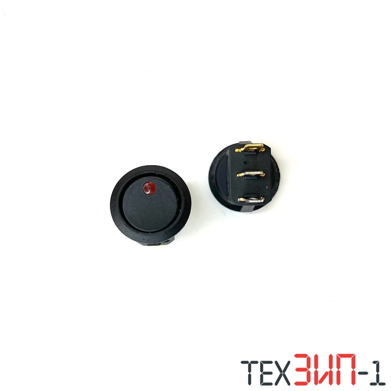 Кнопка 20A,DC 12V 3pin круглая