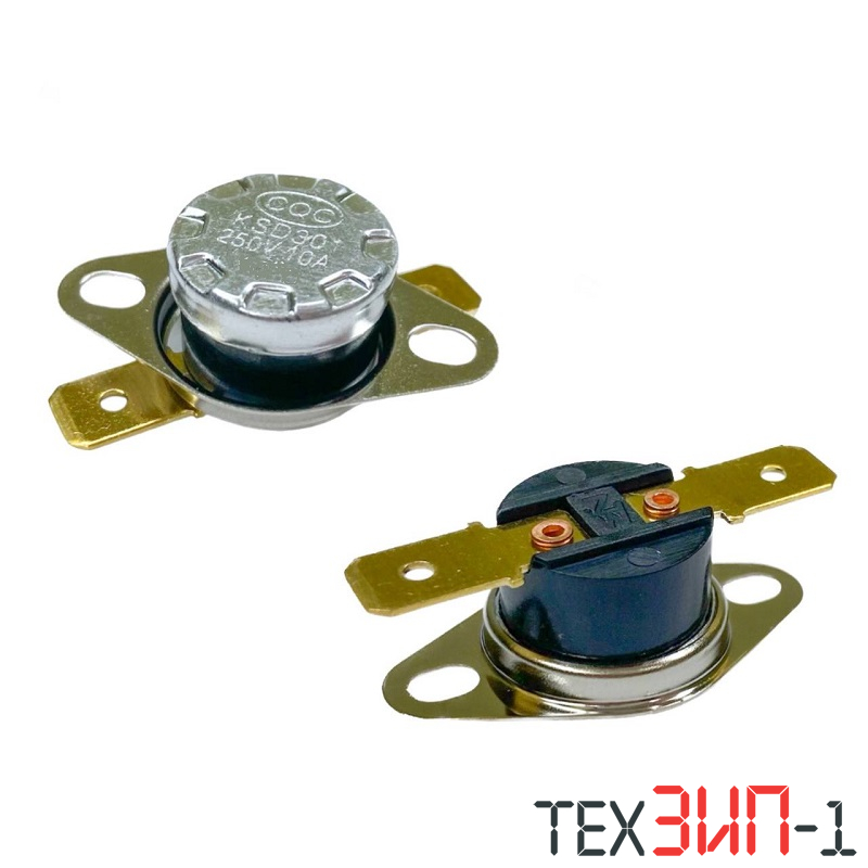 KSD301 75°C 10A NC Термопредохранитель